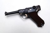 1917 DWN MILITARY GERMAN LUGER - BRITISH CAPTURE MARKINGS WITH MATCHING # MAGAZINE - 2 of 8