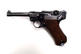 1938 S/42 (MAUSER) MILITARY GERMAN LUGER RIG WITH 2 MATCHING NUMBERED MAGAZINES - 2 of 10