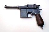 MAUSER BROOMHANDLEC96 WITH WOOD SHOULDER STOCK - 1 of 9