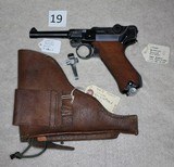 1946 RUSSIAN POLICE MAUSER 41/42 GERMAN LUGER RIG - RARE-WITH 2 MATCHING # MAGAZINES - 10 of 12