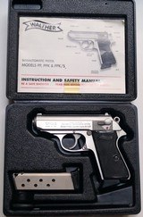 WALTHER PPK/S SEMI AUTOMATIC PISTOL - NIB - 1 of 8