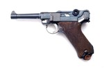1923 DWM "SAFE AND LOADED" COMMERCIAL GERMAN LUGER RIG. - 2 of 8