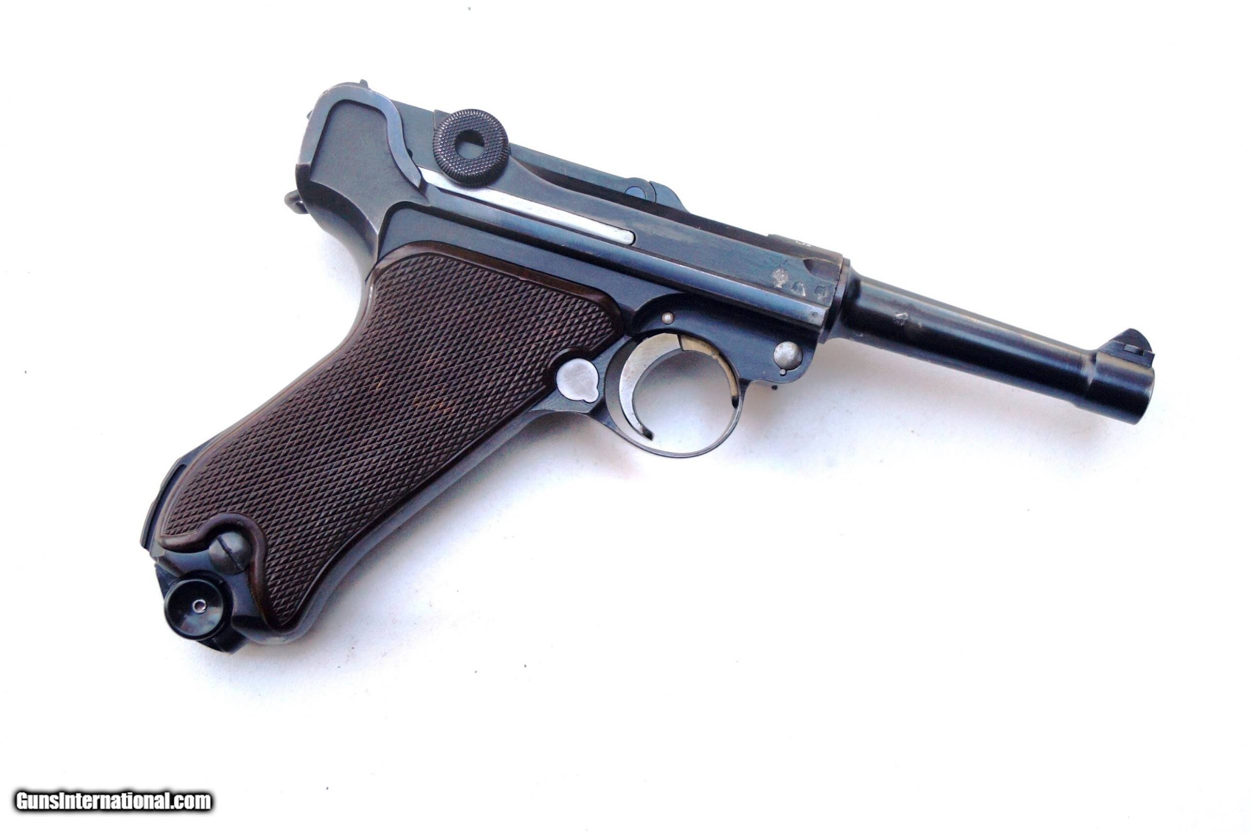 1936 KREIGHOFF NAZI GERMAN LUGER