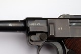 1939 MAUSER / KREIGHOFF KU NAZI GERMAN LUGER WITH MATCHING # MAGAZINE - 9 of 10