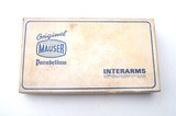 MAUSER INTERARMS AMERICAN EAGLE LUGER WITH BOX - MINT - 1 of 9
