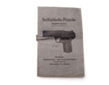 DRYSE MODEL 1907 SEMI AUTOMATIC PISTOL WITH ORIGINAL BOX -MANUAL - CLEANING ROD - 10 of 11