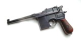 MAUSER BROOMHANDLEC96 WITH AMMO AND STRIPPER CLIP - 3 of 7