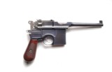 MAUSER BROOMHANDLEC96 WITH AMMO AND STRIPPER CLIP - 4 of 7