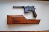 MAUSER BROOMHANDLE EARLY MODEL 1930 COMMERCIAL RIG - 9MM - 1 of 12