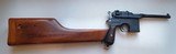 MAUSER BROOMHANDLE EARLY MODEL 1930 COMMERCIAL RIG - 9MM - 9 of 12