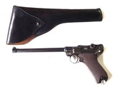 1917 ERFURT MILITARY GERMAN LUGER WITH 8" BARREL - 1 of 9