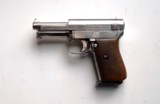 MAUSER MODEL 1910/14 SEMI AUTOMATIC PISTOL RIG - NICKEL WITH MANUAL - 2 of 9