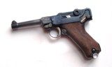 K DATE (1934) NAZI MILITARY GERMAN LUGER RIG WITH 2 MATCHING # MAGAZINES - 3 of 9