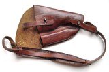 F.N. BROWNING HI POWER RIG - TANGENT / SLOTTED WITH SHOULDER HOLSTER & WOOD STOCK HOLSTER - 9 of 13