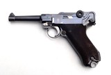 K DATE (1934) WWII MILITARY GERMAN LUGER RIG WITH 2 MATCHING # MAGAZINES - 2 of 10