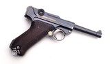 K DATE (1934) WWII MILITARY GERMAN LUGER RIG WITH 2 MATCHING # MAGAZINES - 5 of 10