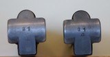 K DATE (1934) WWII MILITARY GERMAN LUGER RIG WITH 2 MATCHING # MAGAZINES - 10 of 10