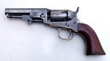 COLT 1849 POCKET MODEL REVOLVER - 1ST TYPE - ANTIQUE WITH DISPLAY CASE & ACCESSORES - 2 of 7