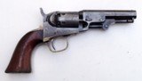 COLT 1849 POCKET MODEL REVOLVER - 1ST TYPE - ANTIQUE WITH DISPLAY CASE & ACCESSORES - 4 of 7