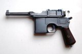 MAUSER C96 BROOMHANDLE BOLO RIG WITH AMMO AND STIPPER CLIPS - 2 of 9