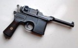 MAUSER C96 BROOMHANDLE BOLO RIG WITH AMMO AND STIPPER CLIPS - 5 of 9