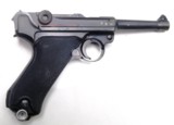 41 BYF "BLACK WIDOW" NAZI MILITARY GERMAN LUGER RIG WITH 2 MATCHING NUMBERED MAGAZINES - 4 of 7