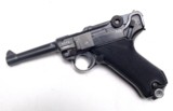 41 BYF "BLACK WIDOW" NAZI MILITARY GERMAN LUGER RIG WITH 2 MATCHING NUMBERED MAGAZINES - 3 of 7
