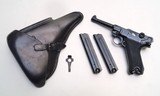 41 BYF "BLACK WIDOW" NAZI MILITARY GERMAN LUGER RIG - 1 of 8