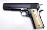 COLT MODEL 1911 (MFG 1918 "BLACK ARMY) RIG WITH IVORY GRIPS / AMMO - 2 of 8