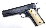 COLT MODEL 1911 (MFG 1918 "BLACK ARMY) RIG WITH IVORY GRIPS / AMMO - 3 of 8