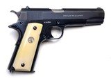 COLT MODEL 1911 (MFG 1918 "BLACK ARMY) RIG WITH IVORY GRIPS / AMMO - 4 of 8