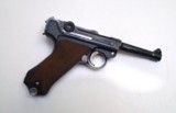 1936 KREIGHOFF NAZI GERMAN LUGER RIG WITH 2 MATCHING # MAGAZINES - 5 of 10