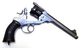 WEBLEY "WG TARGET" MODEL REVOLVER WITH MORRIS ADAPTER - RARE AND VERY COLLECTIBLE - 7 of 12