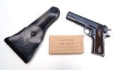 1911 COLT MFG. 1918 RIG WITH AMMO 