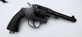 COLT MODEL 1917 U.S. ARMY REVOLVER WITH HOLSTER - 5 of 10