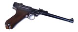 1914 DWM MILITARY ARTILLERY GERMAN LUGER WITH MATCHING # MAGAZINE - 5 of 9