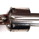 WEBLEY RIC #2 REVOLVER - NICKEL - ANTIQUE - 8 of 11