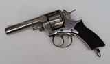 WEBLEY RIC #2 REVOLVER - NICKEL - ANTIQUE - 3 of 11