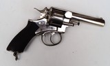 WEBLEY RIC #2 REVOLVER - NICKEL - ANTIQUE - 5 of 11