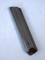 1917 DWM NAVY GERMAN LUGER WITH MATCHING MAG & NAVY WOOD STOCK - 10 of 11