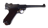 1917 DWM NAVY GERMAN LUGER WITH MATCHING MAG & NAVY WOOD STOCK - 3 of 11