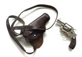 SMITH & WESSON (PRE WAR) TERRIER REVOLVER WITH SHOULDER HOLSTER - 1 of 8