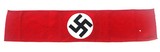 NAZI ARM BAND WITH NSDAP MARKINGS - 1 of 3