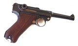 1915 DWM POLICE GERMAN LUGER RIG WITH 2 MATCHING # MAGAZINES - 5 of 11
