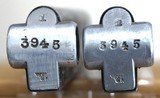 1915 DWM POLICE GERMAN LUGER RIG WITH 2 MATCHING # MAGAZINES - 8 of 11