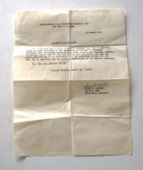 BERETTA MODEL 1934 RIG WITH BRING BACK PAPERS - 6 of 9