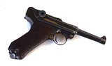 1936 S/42 MILITARY GERMAN LUGER RIG WITH 2 MATCHING # MAGAZINES - 5 of 10