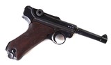 1938 S/42 NAVY MILITARY GERMAN LUGER WITH MATCHING # MAGAZINE - 4 of 10