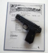 COLT MODEL 1903 WITH ARCHIVE PAPERS - 1 of 9