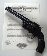 SMITH & WESSON NEW MODEL NO.3 FRONTIER - ANTIQUE WITH ARCHIVE PAPER